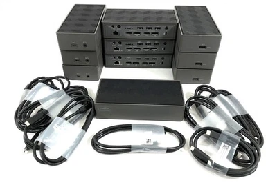 Lot of 10 Targus USB-C Universal Dual 4K Docking Station DB4K DOCK190 - Изображение 1 из 4