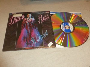 VINTAGE LASERDISC DIANA ROSS IN CONCERT LASER DISC PIONEER ARTISTS 1979 - Picture 1 of 2