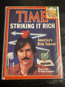 Time Magazine February 15, 1982 "Striking It Rich" Steve Jobs Of Apple Computer - Picture 1 of 5