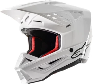 Cascos lisos Alpinestars SM-5 MOTO XS blancos - Imagen 1 de 1