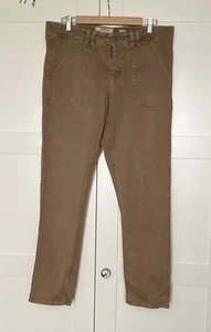 FATFACE Slim Fit Tan/Light Brown Jeans……Size 14…Vintage..Excellent Condition X - Picture 1 of 6