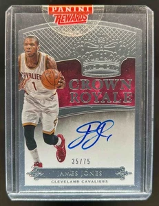 2014-15 Panini Preferred James Jones Crown Royale Auto #35/75 #166 - Picture 1 of 2