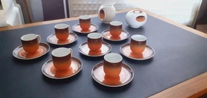 Partie De Service À Café Spoutnik Space Âge Année 70 Manufacture Royale Limoges  - Imagen 1 de 11