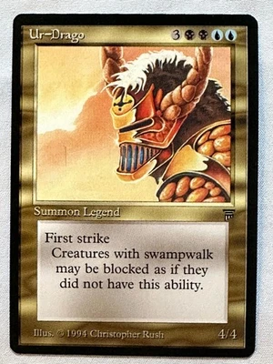 Ur-Drago  - 1994 Magic the Gathering MTG Legends - Near Mint - Free Shipping! - Image 1 of 2