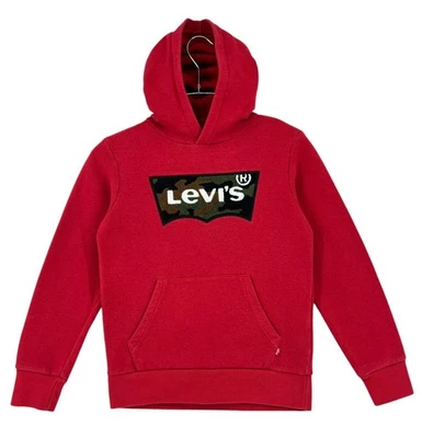 LEVI'S STRAUSS & CO Sweat À Capuche Rouge Garçon Taille 12 Ans (152) - Photo 1/4