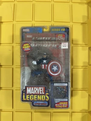 Ultimate Capitán América Serie VIII (Marvel Legends, ToyBiz) NUEVO SELLADO H58 #2 Foto 1 de 2
