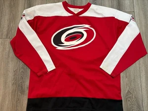 Camiseta deportiva de hockey vintage de Carolina Hurricanes talla grande 1999 HECHA EN EE. UU. años 90 Y2K - Imagen 1 de 9