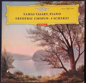 DGG 136 451 TULIPS RED STEREO CHOPIN 4 SCHERZI VASARY PIANO GERMAN PRESS EX++  - Imagen 1 de 3
