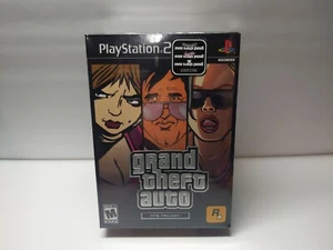 Pegatina Grand Theft Auto: The Trilogy PS2 PlayStation 2 COMO NUEVA SELLADA al revés - Imagen 1 de 5