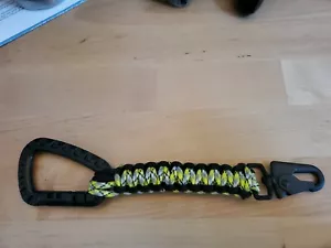 Zombie Multi color paracord lanyard with ITW Style Carabiner Swivel hk hook - Picture 1 of 3