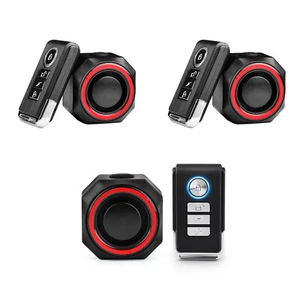 3 Set Corno Nero Super Forte Allarme Sistema di Sicurezza Veicoli Wireless Luce Rossa - Foto 1 di 12