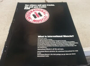 1976 INTERNATIONAL TRUCKS Australian 6 PAGE Sales Advert ACCO - Imagen 1 de 6