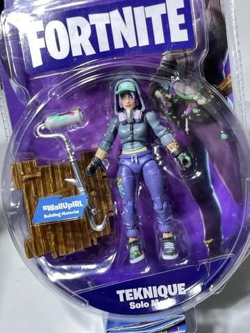 Fortnite Teknique Technique 3.75” Action Figure Solo Mode Jazwares Paint Roller Cover
