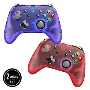 GameSir Mobile Wireless Gaming Controller T4 Pro Limited Color Blue Red Set New - Picture 1 of 22
