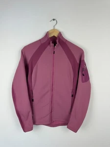 Haglofs Polartec Fleece Jacket Size Medium Pink Women's - Picture 1 of 10