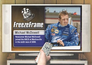 2009 Press Pass NASCAR Racing Freeze Frame #FF4 Michael McDowell