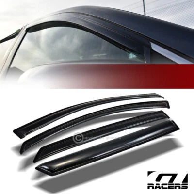 Protector de sol/lluvia/viento tinte ventilación sombra deflector viseras de ventana para Kia Rondo 2007+ Foto 1 de 4