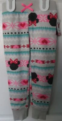 PANTALONES DISNEY MINNIE MOUSE COPO DE NIEVE TOSTADOS - CINTURA ELÁSTICA - TALLA 4 - NUEVOS CON ETIQUETAS Foto 1 de 4