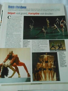 Coupure de Presse Clipping 2000 Béjart voit grand Forsythe voit double - Picture 1 of 1