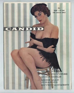 Candid #10 Diane Webber 1960 Provocative Nude Female Pinups 68pgs Magazine - Picture 1 of 6
