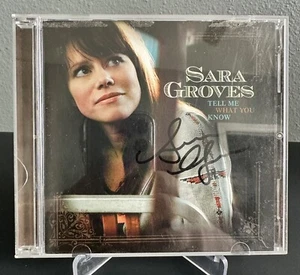 Tell Me What You Know Sara Groves 2-Disc CD + Bonus Concert DVD Autographed 2007 - Imagen 1 de 2