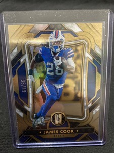 James Cook 2023 Panini Gold Standard /49 Buffalo Bills