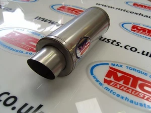 Kawasaki Z750 2004-06' Satin Stainless GP Pro Race Motorbike Exhaust Can - Picture 1 of 4