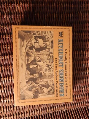 Vintage Card Game Whitman Riverboat Showdown 1976  - Image 1 of 4
