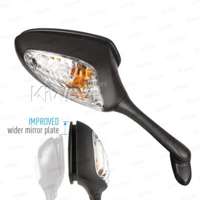 Espejo retrovisor de repuesto de calidad OEM para Suzuki GSX-R1000 '05-'08 MANO DERECHA x1 ε Foto 1 de 4