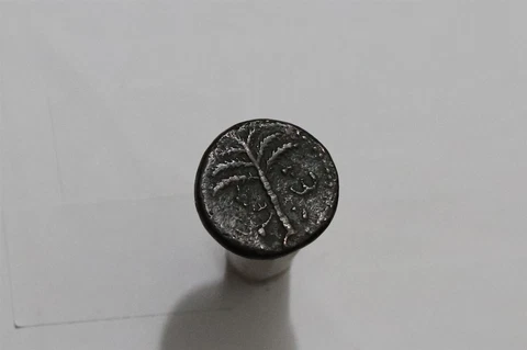 🧭 🇮🇱 ISRAEL VERY RARE JUDAEA BAR KOKHBA AD132-135 9.99 Gr. B53 #1382 Cover