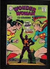 WONDER WOMAN #177 FN BATTLES SUPERGIRL COMIC 1968