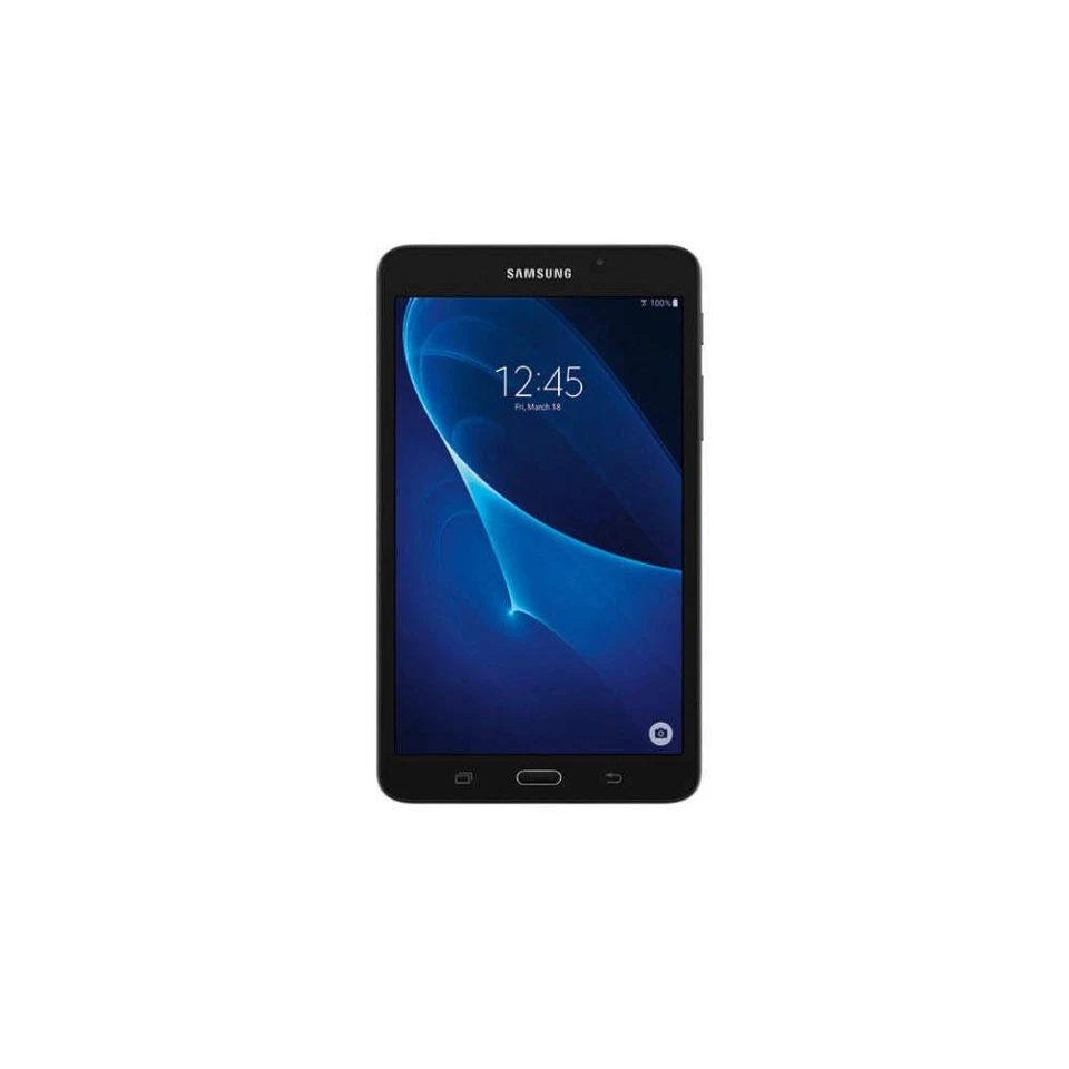 Samsung Galaxy Tab A 7.0" (2016) T280 - Wi-Fi Only - 8GB - Black - Excellent - Image 1 of 1