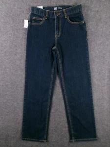 Wonder Nation Jean Youth 12 Blue Relaxed Straight Leg Causal Dark Wash New - Picture 1 of 16