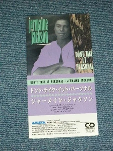 JERMAINE JACKSON MICHAEL Japan 1989 Tall 3" CD Single DON'T TAKE IT PERSONAL - Imagen 1 de 5
