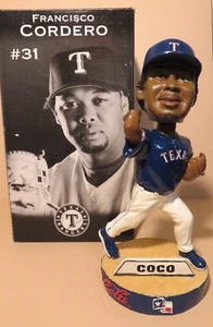 Francisco Coco Cordero #31 MLB Texas Rangers Bobblehead 2005 BD&A  - Picture 1 of 5