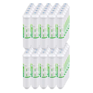 50PK Post Carbon Inline Water Filter 1/4" Quick Connect for Fridge Under Sink RO - Picture 1 of 12