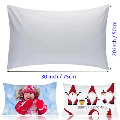 20 шт. пустых наволочек для сублимации белый теплопередача наволочка сделай сам печать - Изображение 1 из 4