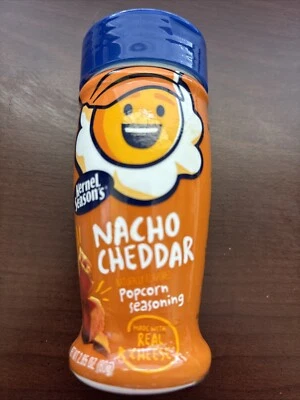 Nacho Cheddar FLAVOR POPCORN Kernel SEASONING New - Image 1 of 4