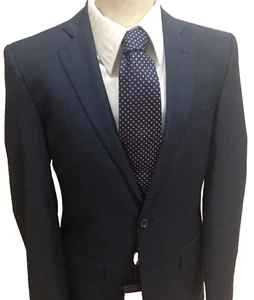 ABITO UOMO MADE IN ITALY BLU FRESCO LANA TASMANIA DROP 6 46 48 50 52 54 56 58 60 - Imagen 1 de 10