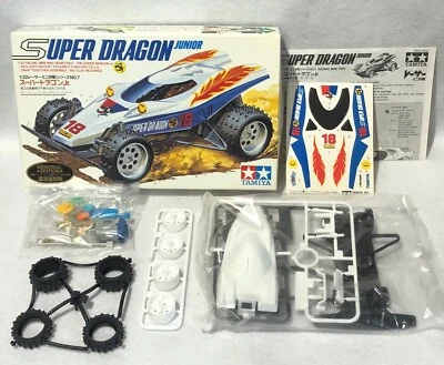 Rare! Tamiya Super Dragon Junior 18007 Memorial Ed Mini 4WD 1/32 Made in Japan - Image 1 of 4