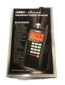 Uniden BCD160DN base / scanner numérique portable flambant neuf caractéristiques exclusives Wow - Photo 1/12