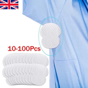 10-100X Underarm Armpit Sweat Pads Stickers Guard Absorbing Disposable Patches - Picture 1 of 21