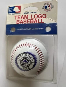 VINTAGE 1993 Colorado Rockies Inaugural Season Team Logo Baseball gift Collector - Picture 1 of 6