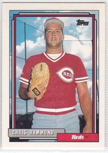 M) 1992 Topps Baseball Trading Card - Chris Hammond #744 - Bild 1 von 2