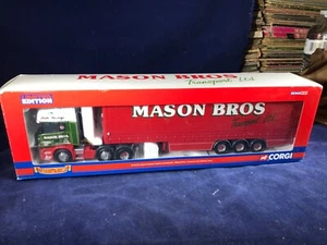 K-2 CORGI 1:50 SCALE DIE CAST TRUCK - CC13701 SCANIA R SERIES TOPLINE CURTAINSID - Picture 1 of 7