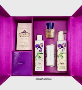 Crabtree & Evelyn Iris Eau De Toilette 6PC Body Lotion Shower Gel Set FreeShip - Picture 1 of 4