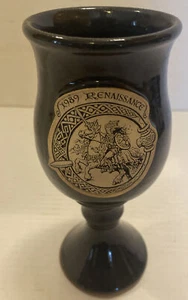 Renaissance Festival 1989 Minnesota Cup Goblet Mug Chalice - Picture 1 of 4