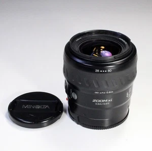 Minolta AF Zoom xi 28-80mm f/4-5.6 For Minolta Sony A Mount from Japan - Picture 1 of 13
