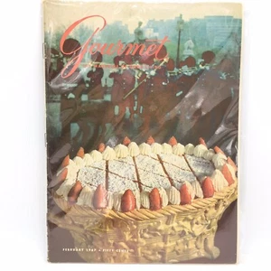 GOURMET THE MAGAZINE OF GOOD LIVING FEBRUARY 1967 - Picture 1 of 3