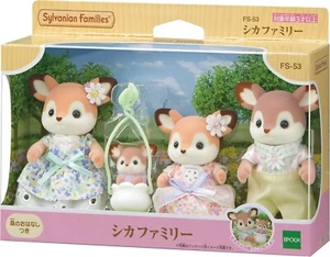 Epoch Sylvanian Families Deer Family Set FS-53 Doll Calico Critters Japan 2024 - Picture 1 of 2